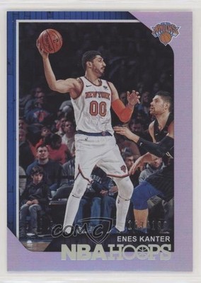 2018-19 Panini NBA Hoops Silver 163/199 Enes Kanter #28 hd9