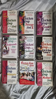 #ad Books Lot of 9 Chicken Soup for the Soul Series All Paperback Variety Of Titles $76.99