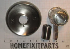 LASCO Simpatico 31693SN Plated Tub and Shower Trim Set Fits Mixet Brand