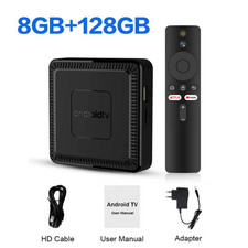 Global Version TV Box Allwinner H313 Android 14 Dual Wifi 6 128G Cortex A53 4K 1