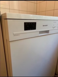 Geschirrspüler Sharp QW-GX13F472W Top Zustand (Spülmaschine)
