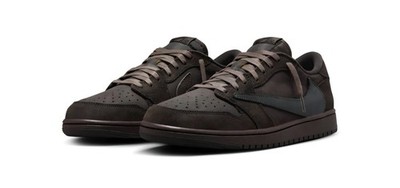    Travis Scott /Jordan 1 Retro Low  ''Velvet Brown ''  US/ M10   