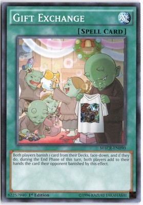 Yugioh - Gift Exchange MACR-EN090 1st Edition - Maximum Crisis