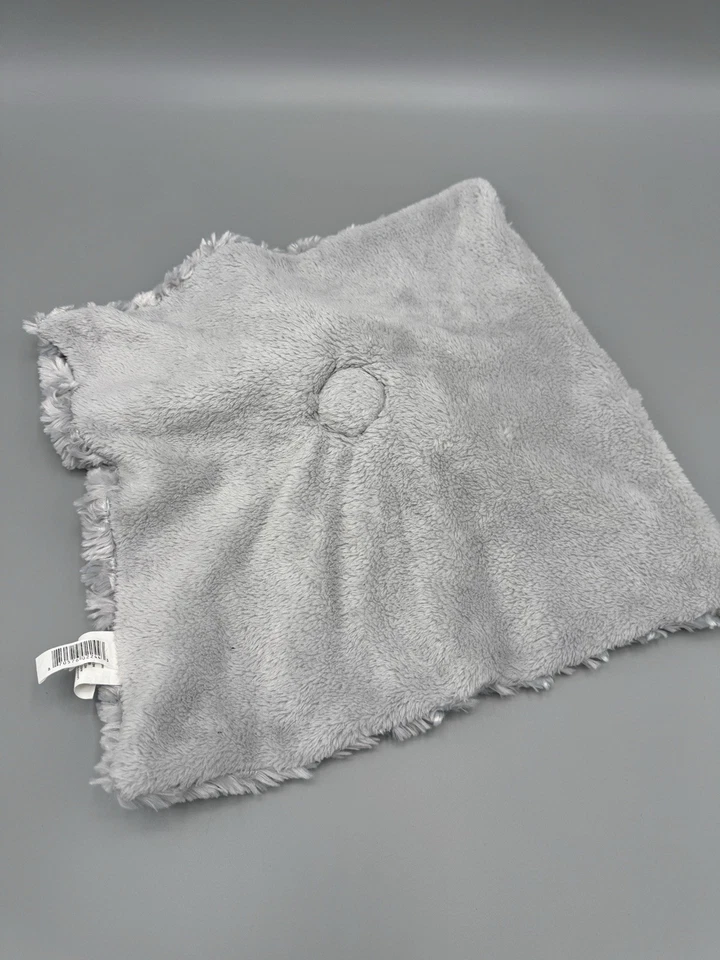 Mantas y más allá gris oso de peluche remolino Lovey felpa bebé manta de seguridad Foto 4 de 4