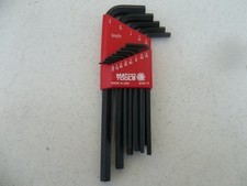 New Matco Shkl13 13 Pc Sae Long Hex Key Set