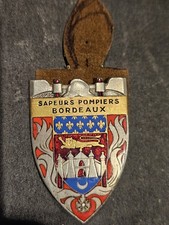 Insigne Pucelle Sapeurs Pompiers France Bordeaux