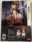 Corpse Party  Back to School Special Edition Nintendo 3DS CD Figures NO GAME