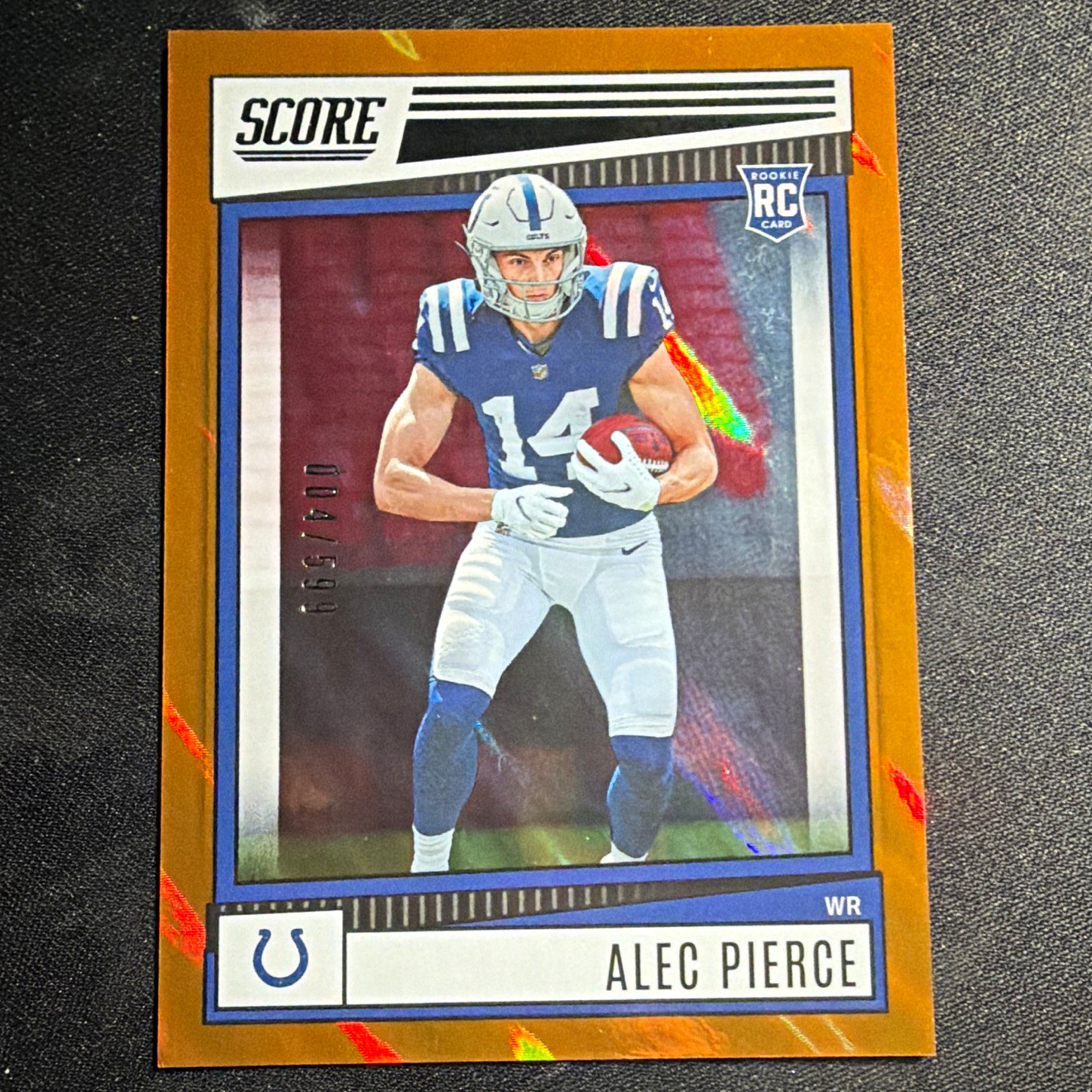 Alec Pierce Panini Score #386 Base