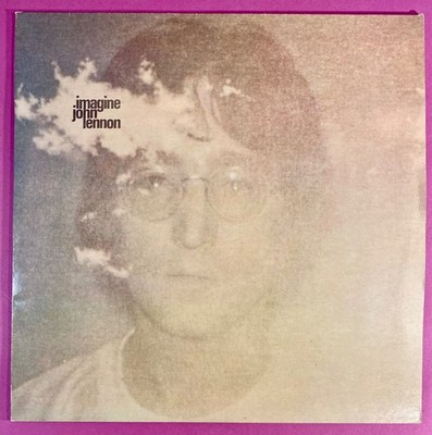 LENNON - LP Imagine - Original Pressage France 1971 (Poster + Postkarte) EO