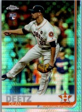 2019 Topps Chrome #79 Dean Deetz Prism Refractor