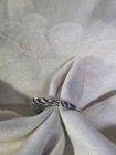Dian Malouf Set of 3 Stack Rings, SS & 14k, Size 5.25 — photo 10