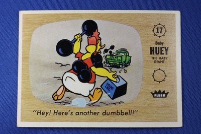 1960 Fleer Casper - #17 ''Hey! Here's another dumbbell!!'' - Ex++ Condition