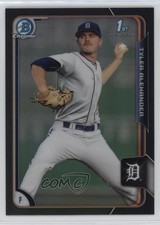 2015 Bowman Draft Chrome Asia Exclusive Black Refractor Tyler Alexander #7 g6p