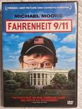 Fahrenheit 9/11 (DVD, 2004) MICHAEL MOORE Good Condition