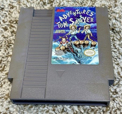 Adventures of Tom Sawyer Nintendo NES 1989 Cart Only  100% Authentic