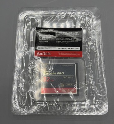 SanDisk 32GB Extreme PRO CompactFlash Memory Card - SDCFXPS-032G-X46