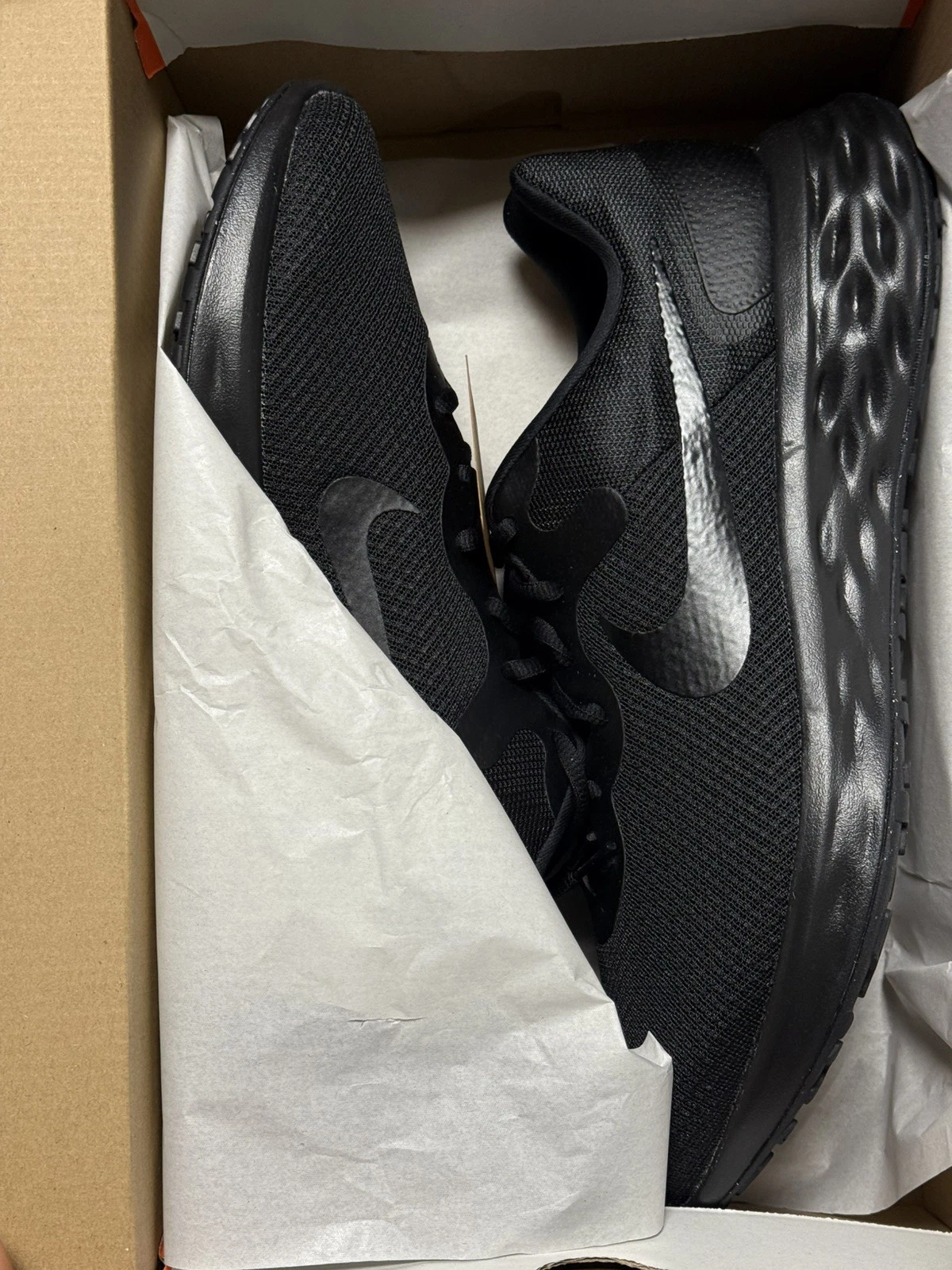 Nike Revolution 6 NN Black Trainers Shoes Size UK 14 EU 49.5 US 15 DC3728 001
Opens in a new window