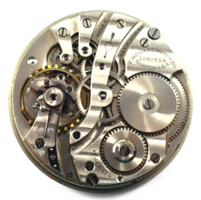 Vintage Howard Series 7 12s 17J OF Pocket Watch Movement lot.fc