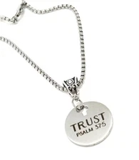 Trust Psalm 37 5 Charm Bracelet Faith Jewelry Trust In The Lord Scripture