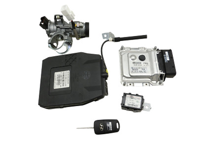 Satz Motorsteuergerät ECU für Hyundai IX20 JC 10-15 MPI 1,4 66KW 391182B330 1tkm