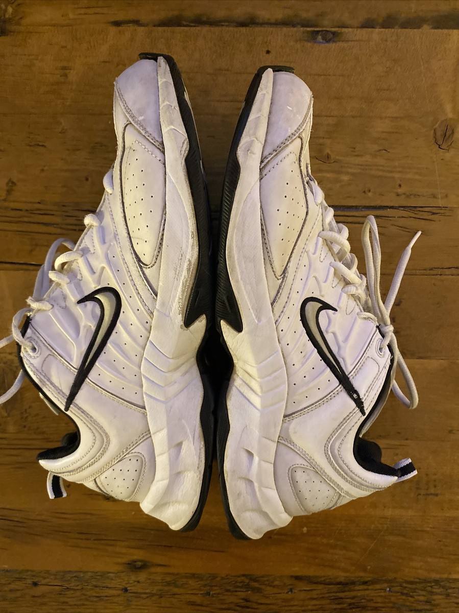 Mens Size 9.5 Nike T-LITE V RX White Athletic Running Shoes  display picture 1