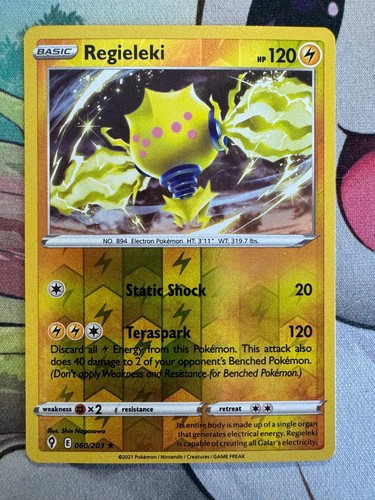 Regieleki Reverse Holo English Pokemon TCG BKBS84