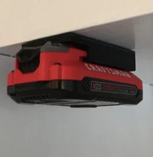 2 Complete sets (4 pcs) of Battery and Tool holders for CRAFTSMAN 20v. Free Ship