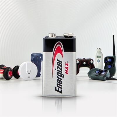 Energizer Batterie Max Alkaline 9V/E-Block/6LR61 2 St./Pack.