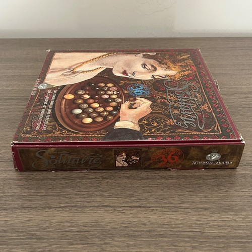 Handmade 20 mm Semi-Precious Stone Marble Solitaire Board Game- Authentic Models - Picture 21 of 24