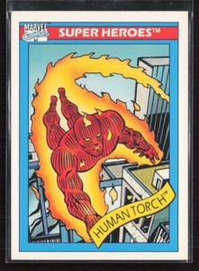 1990 Impel Marvel Universe #33 Human Torch (H)