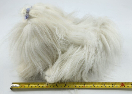 Animal Alley Maltese Puppy Dog Bichon Frise Maltipoo White Plush Stuffed Toy - 第 10/11 張圖片