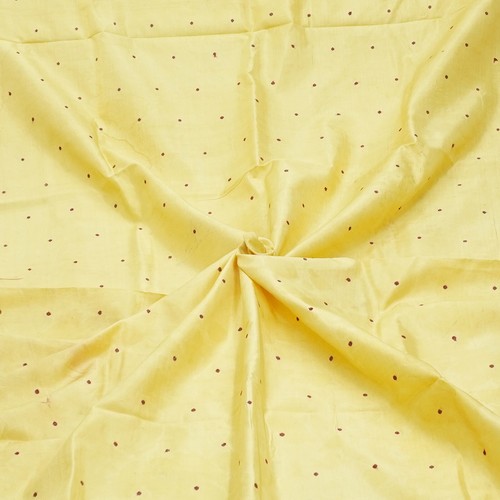 Ancien Orange 100% Pur Soie Artisanal Sari Vestige 4,6m Tissu Ferraille