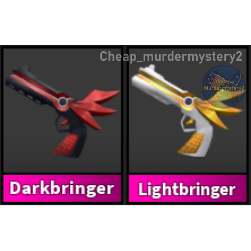 Roblox Murder Mystery 2 MM2 Lightbringer Godly Knife and Guns