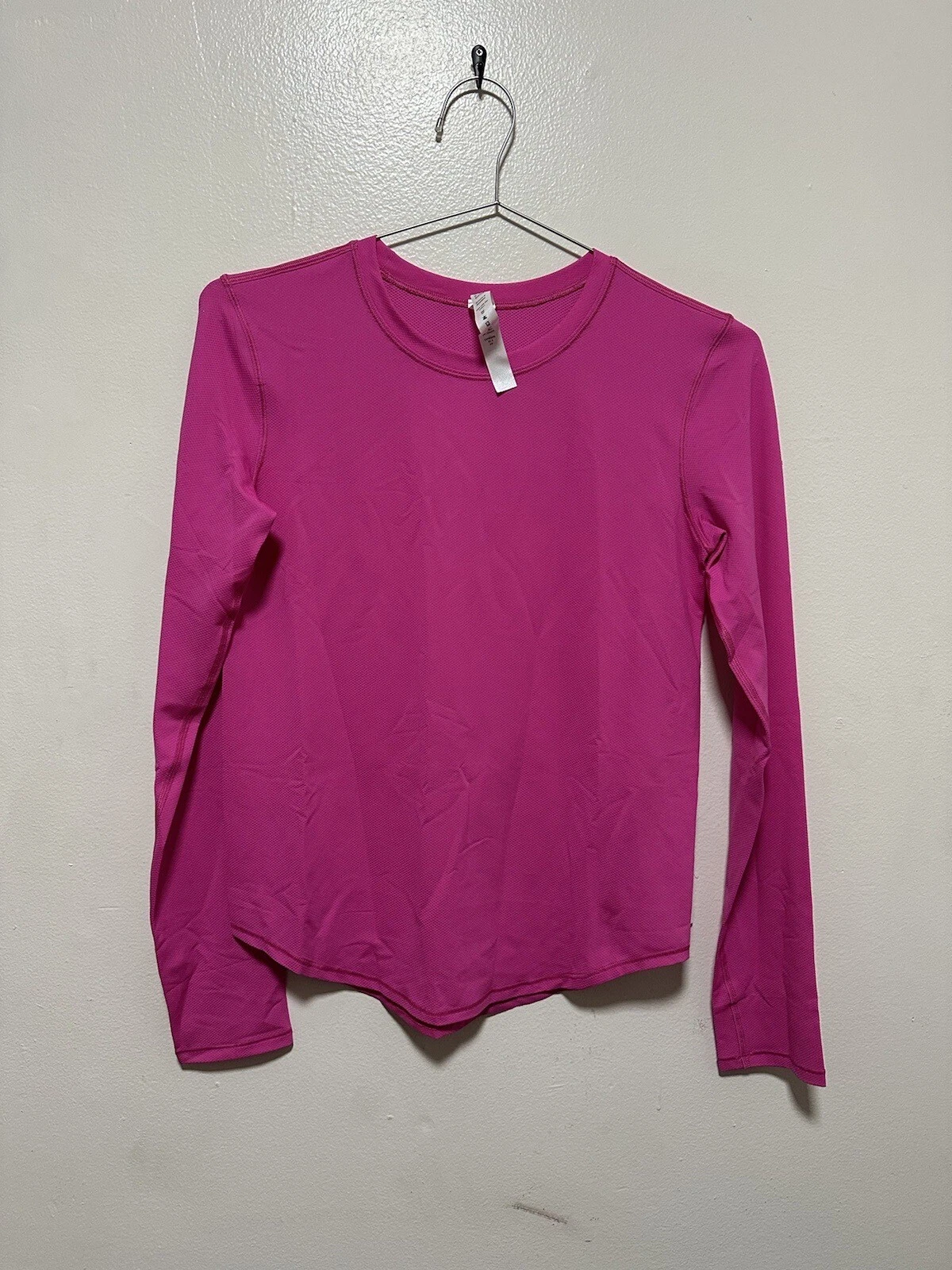 NEW Lululemon High Neck Run and Train Tee Size 2 Sonic Pink SNCP