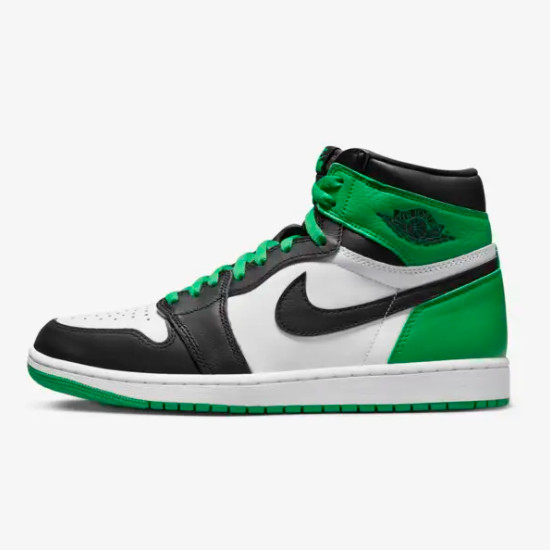 Кроссовки Nike Air Jordan 1 в стиле ретро на высоком каблуке Lucky Green (DZ5485-031) Доставлены в кратчайшие сроки