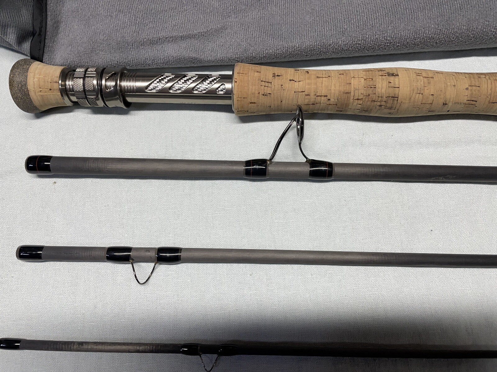 Edge Fly rod By Gary Loomis 9’ 8 Wt 4pc With Sock And Tube eBay