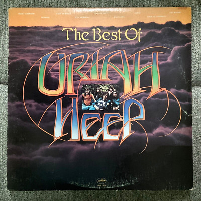 THE BEST OF URIAH HEEP-1976 SRM-1-1070 THE WIZARD-PLAY TESTED VG+ CLEANED