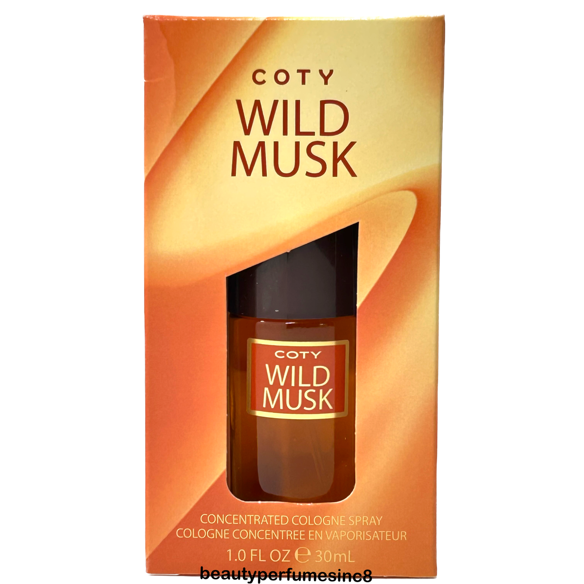 WILD MUSK by Coty Concentrate Cologne Spray 1 oz / 30 ml For Women