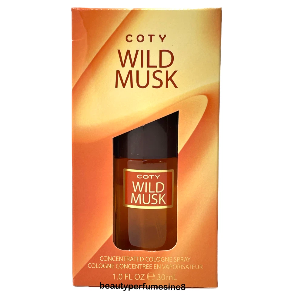 WILD MUSK by Coty Concentrado Colonia Spray 1 oz / 30 ml Para Mujer Nuevo Foto 3 de 3