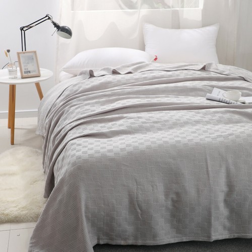 Blanket Cotton gauze knitted blanket air conditioning quilt bed cover bed sheet - Picture 3 of 12