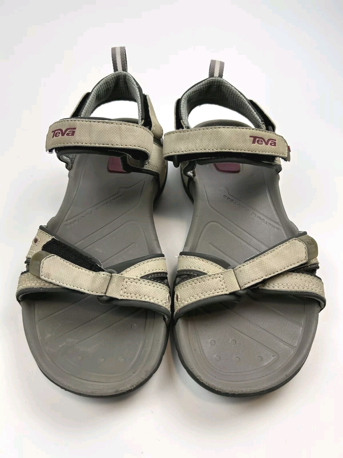 Teva Sandals Numa 4293 Women's 8 Ankle Strap Sport Open Toe Sandal Tan Hiking eBay