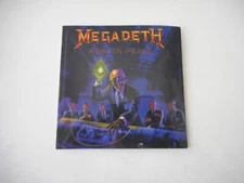 Megadeth - Rust In Peace - 4"x4" Sticker Decal - Officially Licensed