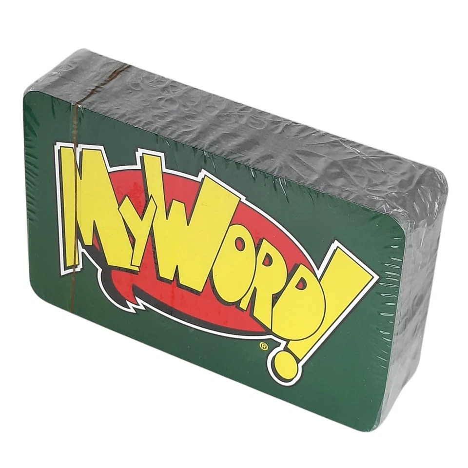 MY WORD Family Card Game Sealed Deck 72 Letter Cards Wordplay Travel Tin Box VTG - Image 4 of 4