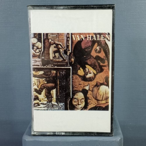 New! Van Halen Fair Warning Cassette Tape WB W5 3540 SEALED! US Hard Rock