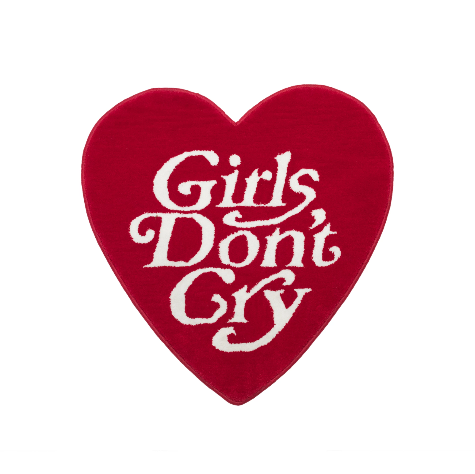 Girls Don't Cry Heart Shape Rug verdy wasted youth | eBay