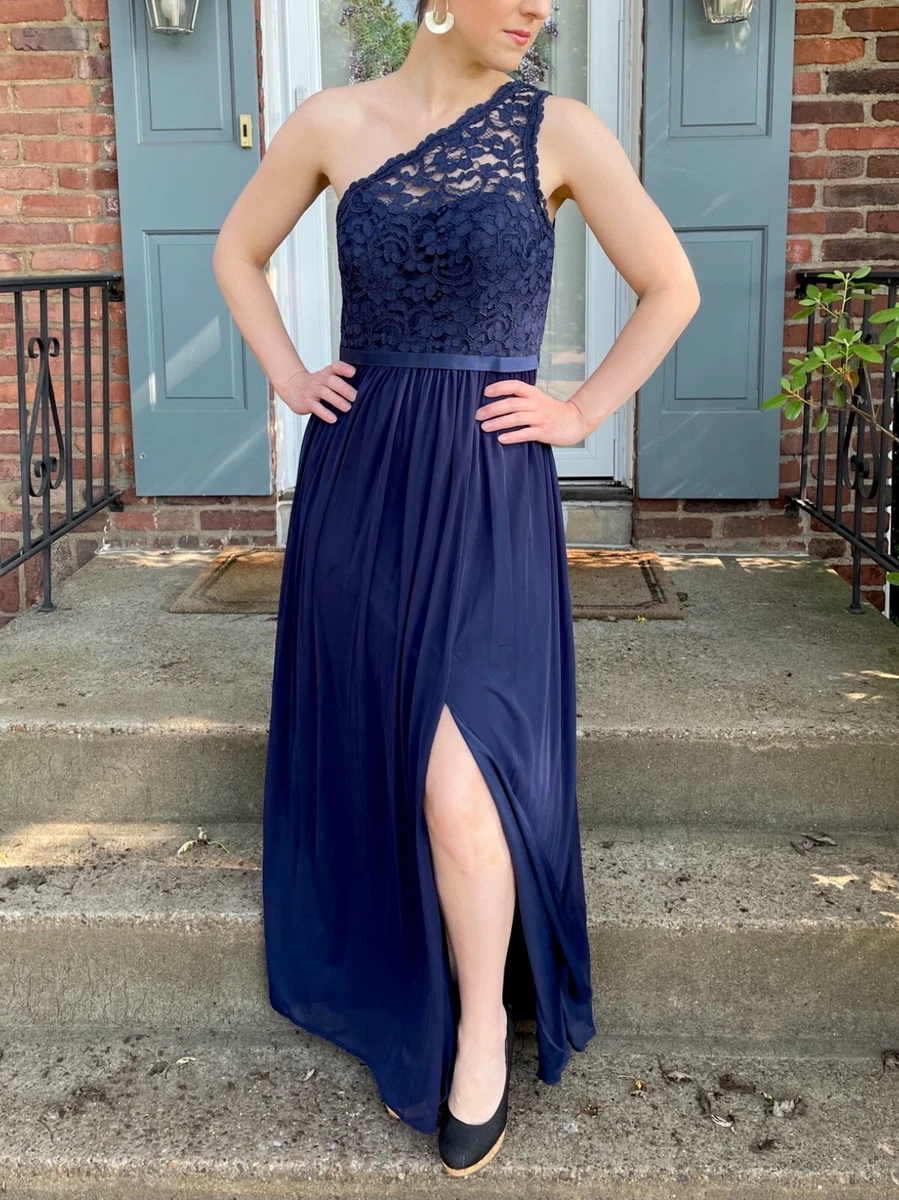 David's bridal lace clearance top bridesmaid dress