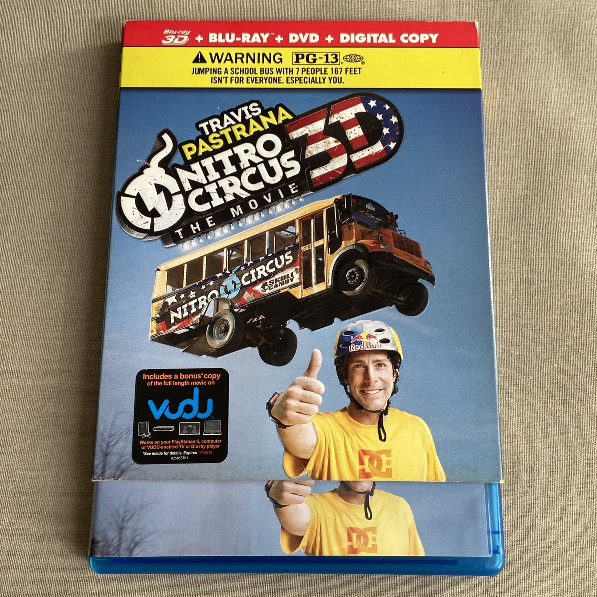 Nitro Circus The Movie (3D Blu-ray & DVD + Slipcover) Greg Powell