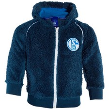 FC Schalke 04 Baby Sweat-Jacke Baby Jacke Größe 110 100% Baumwolle