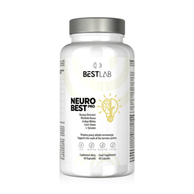 BEST LAB NeuroBest Pro 60 Kaps   Gehirn, Fokus & mentale Leistung