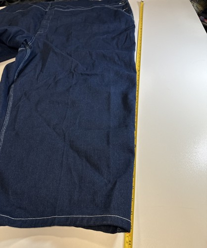 Liberty Blues Denim Overalls Adult 64x38 Blue Bibs Work Wear Carpenter Big &Tall - Picture 8 of 10